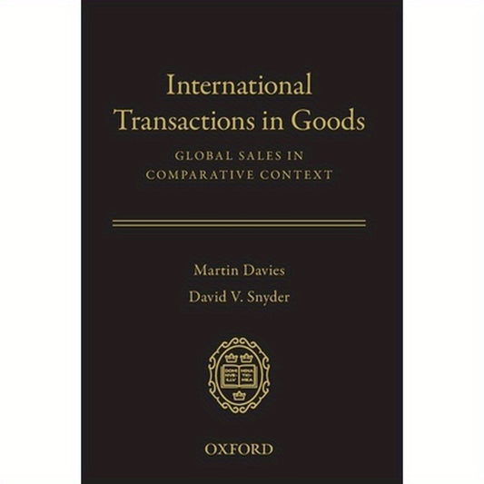 International Transactions in Goods: Global Sales in Comparative Context
