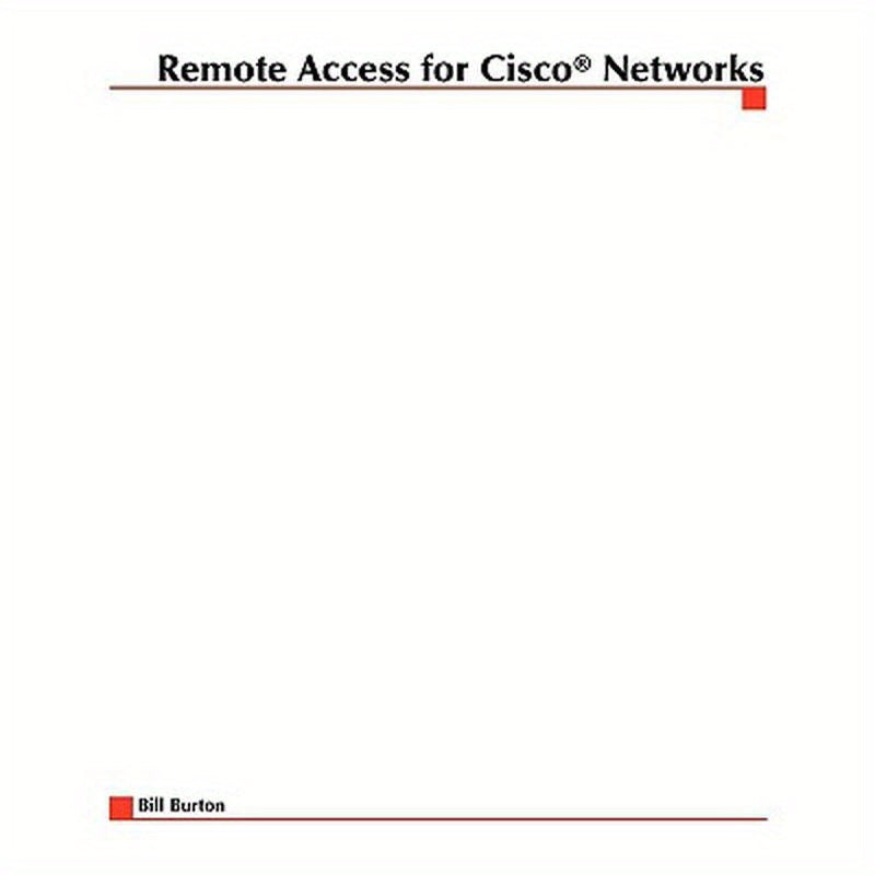 Remote Access for Cisco Network