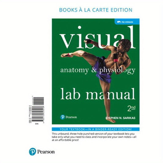 Visual Anatomy & Physiology Lab Manual, Pig Version