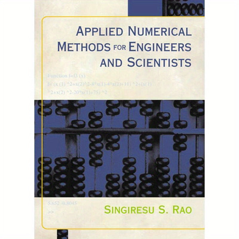 Applied Numerical Methods for Engineers and Scientists