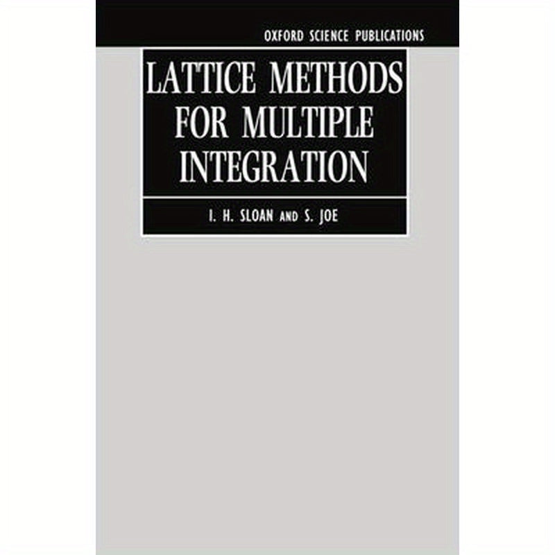 Lattice Methods for Multiple Integration