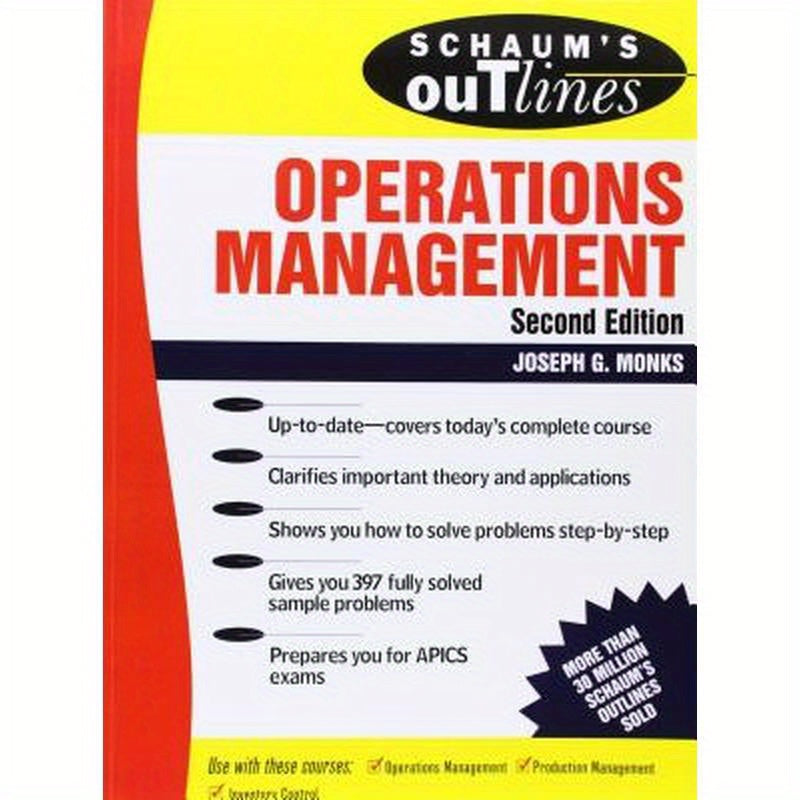 Schaum's Outline of Operations Management