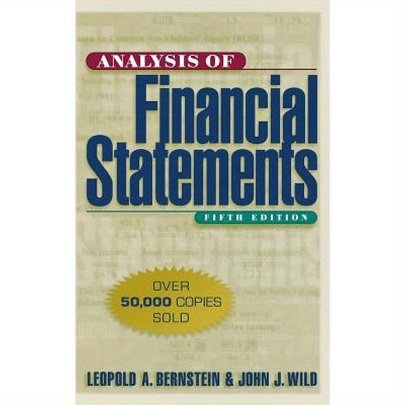 Analysis of Financial Statements