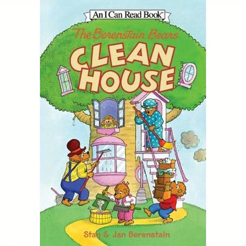 The Berenstain Bears Clean House [With Stickers]