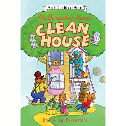 The Berenstain Bears Clean House [With Stickers]