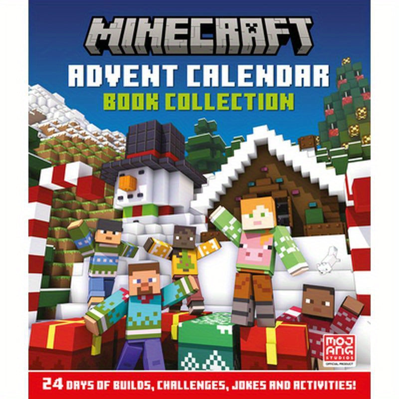 Minecraft Advent Calendar: Book Collection: 24 Days of Builds, Challenges, Jokes and Activities!