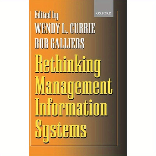 Rethinking Management Information Systems