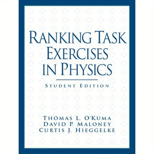 Ranking Task Exercises in Physics