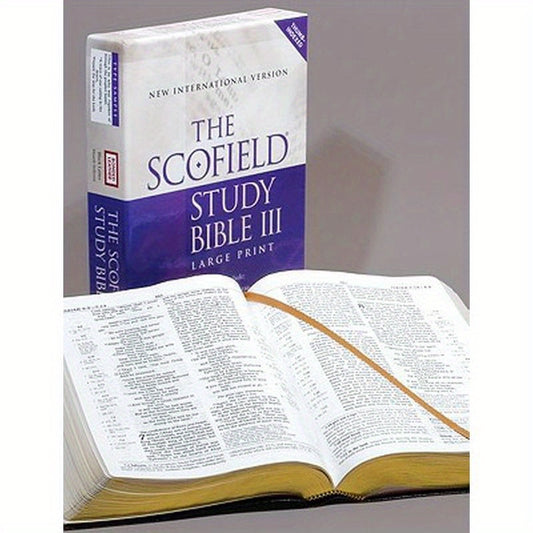 Scofield Study Bible III-NIV-Large Print