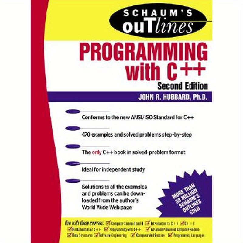 Schaum's Outline of Programming with C++