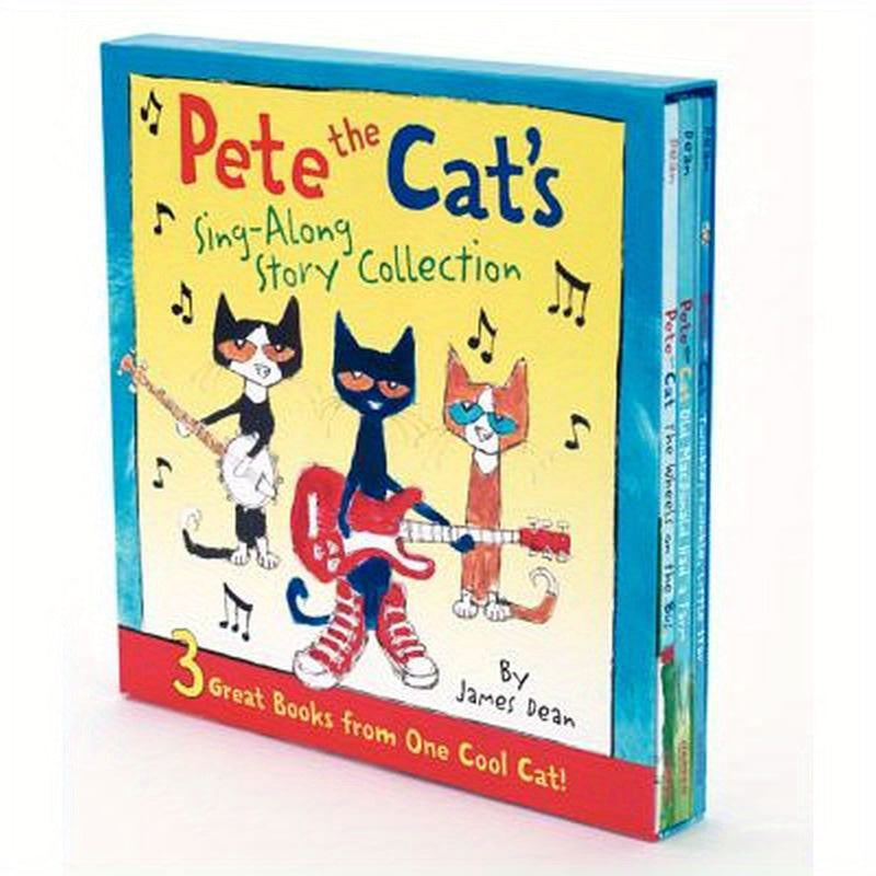 Pete the Cat's Sing-Along Story Collection: A Box of 3 Books