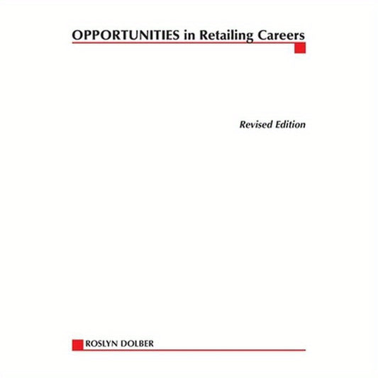 Opportunities in Retailing Careers