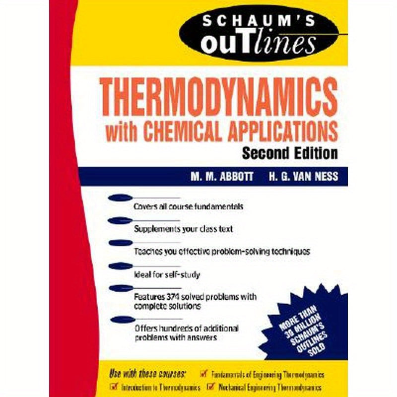 Schaum's Outline of Thermodynamics with Chemical Applications