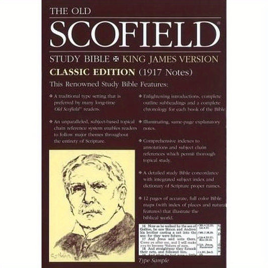 Old Scofield Study Bible-KJV-Classic