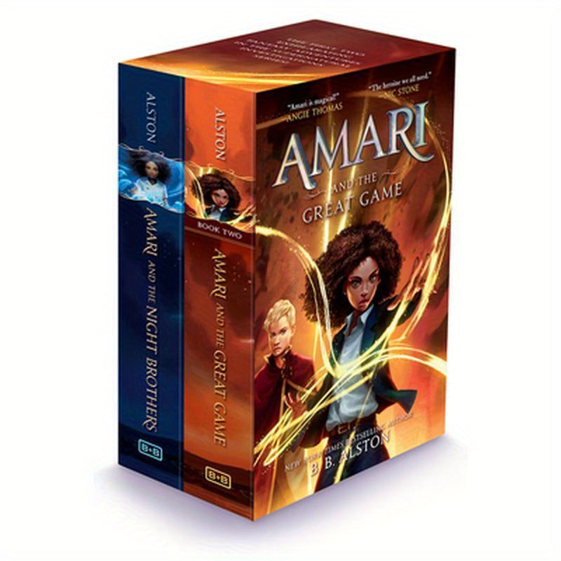 Amari 2-Book Hardcover Box Set: Amari and the Night Brothers, Amari and the Great Game