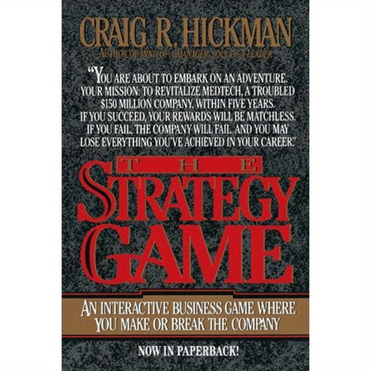 The Strategy Game: An Interactive Business Game Where You Make or Break the Company
