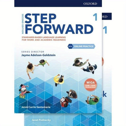 Step Forward Level 1 Student Book and Workbook Pack with Online Practice: Standards-Based Language Learning for Work and Academic Readiness