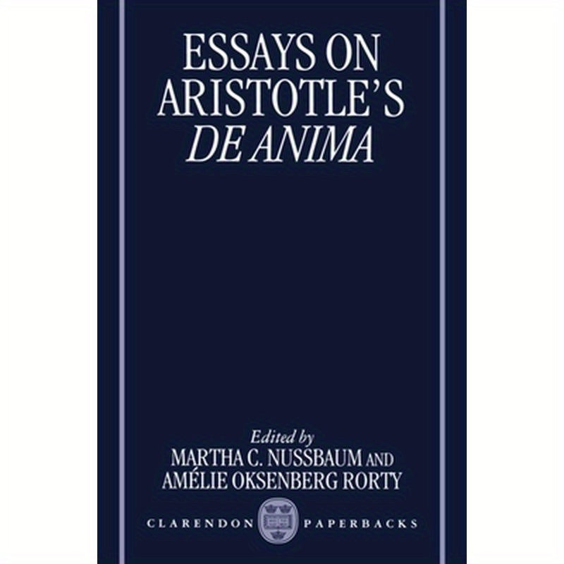 Essays on Aristotle's de Anima
