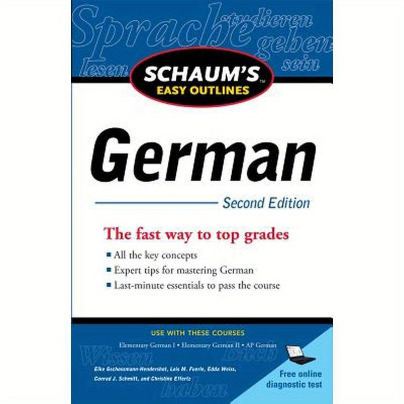 Schaum's Easy Outline of German, Second Edition