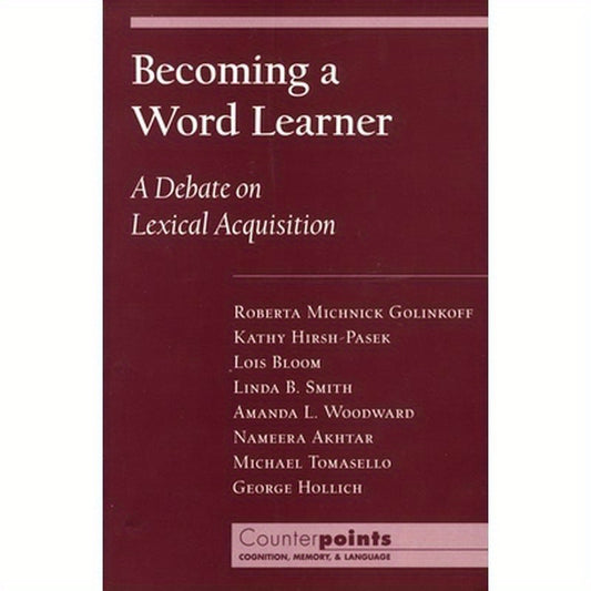 Becoming a Word Learner