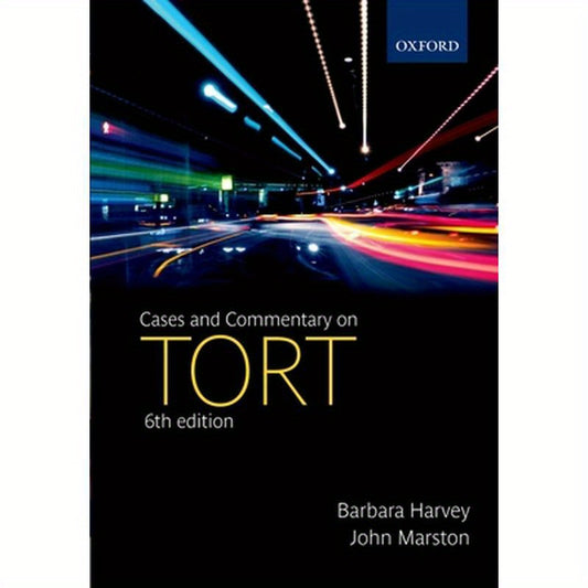 Cases & Commentary on Tort 6e P