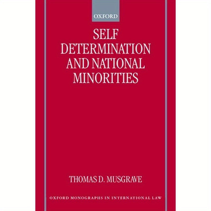 Self-Determination and National Minorities