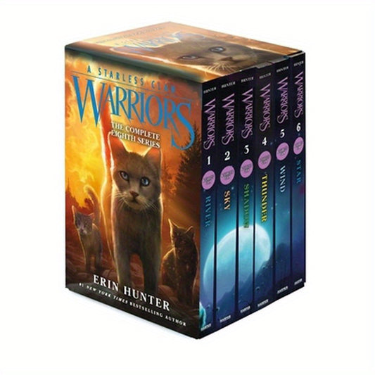 Warriors: A Starless Clan Box Set: Volumes 1 to 6: A Starless Clan #1: River, a Starless Clan #2: Sky, Starless Clan #3: Shadow, a Starless Clan #4: T