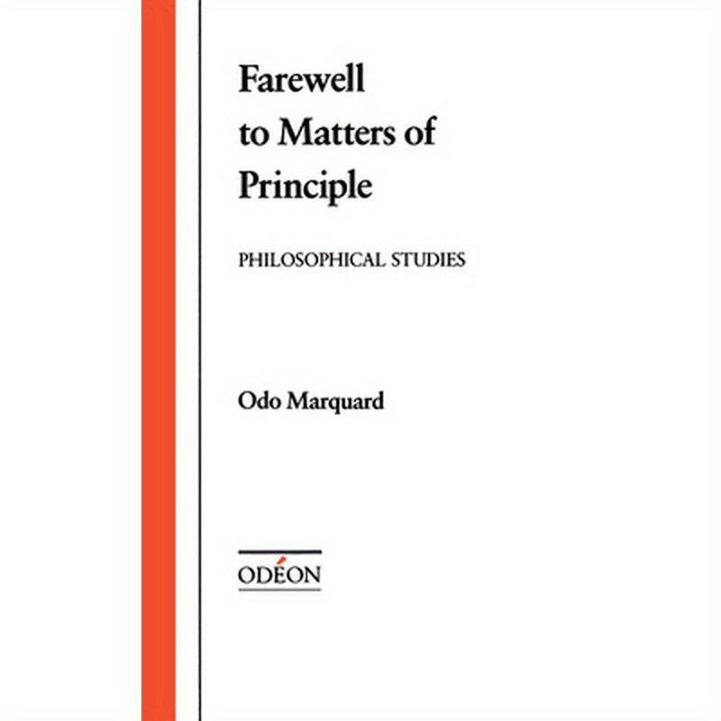 Farewell to Matters of Principle: Philosophical Studies