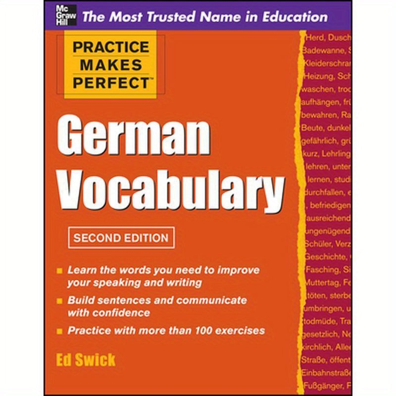 Pmp German Vocabulary 2e