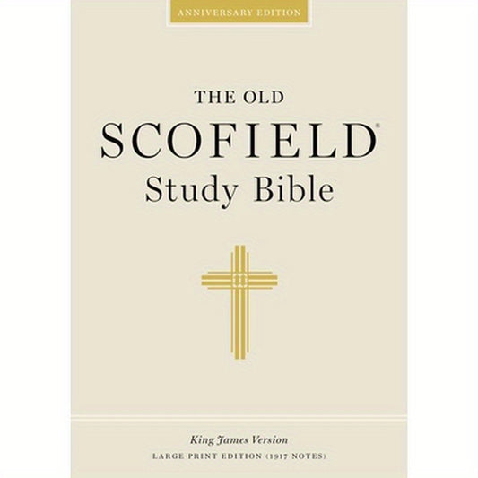 Old Scofield Study Bible-KJV-Large Print