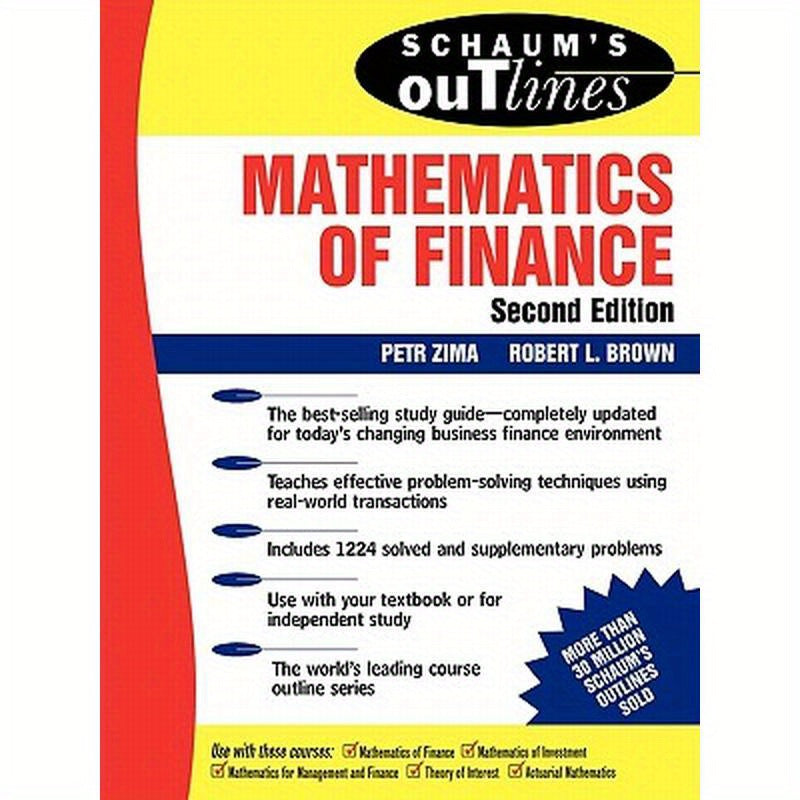 Schaum's Outline of Mathematics of Finance