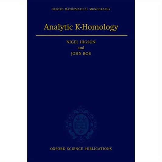Analytic K-Homology