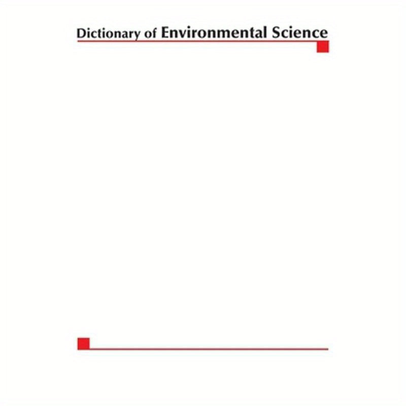McGraw-Hill Dictionary of Environmental Science