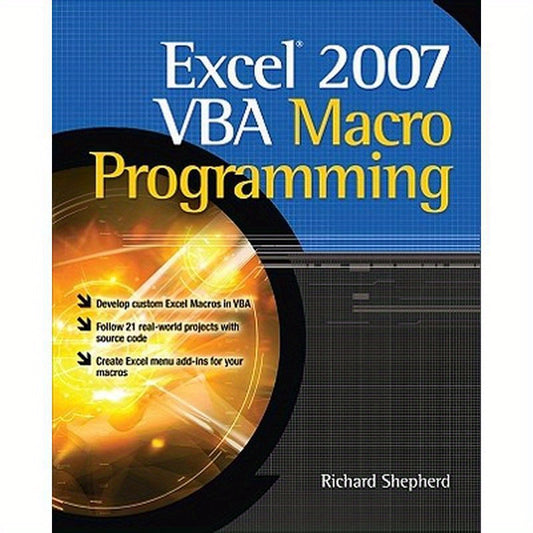 Excel 2007 VBA Macro Programming