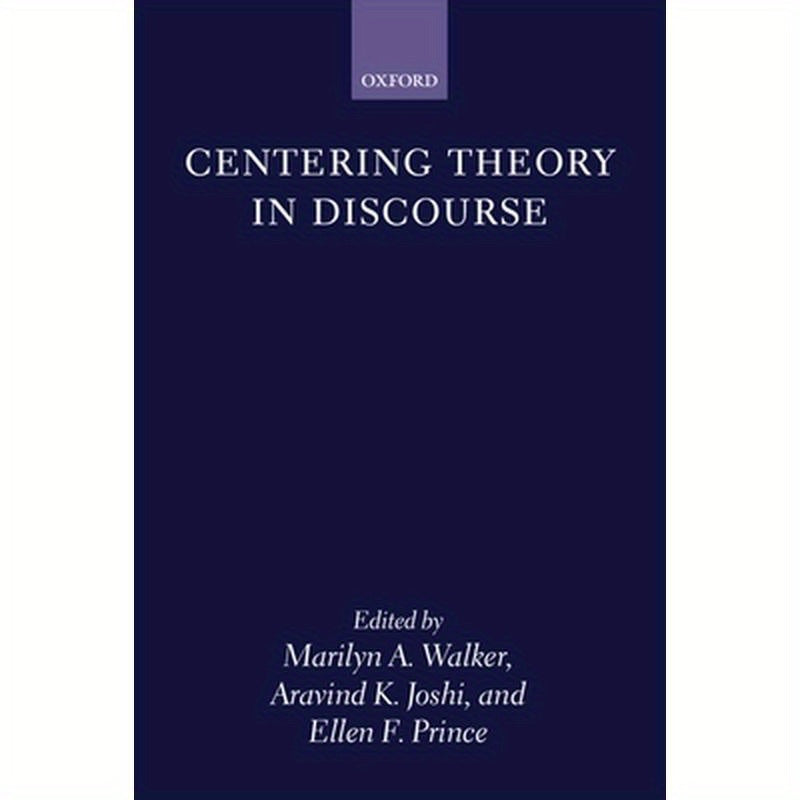 Centering Theory in Discourse