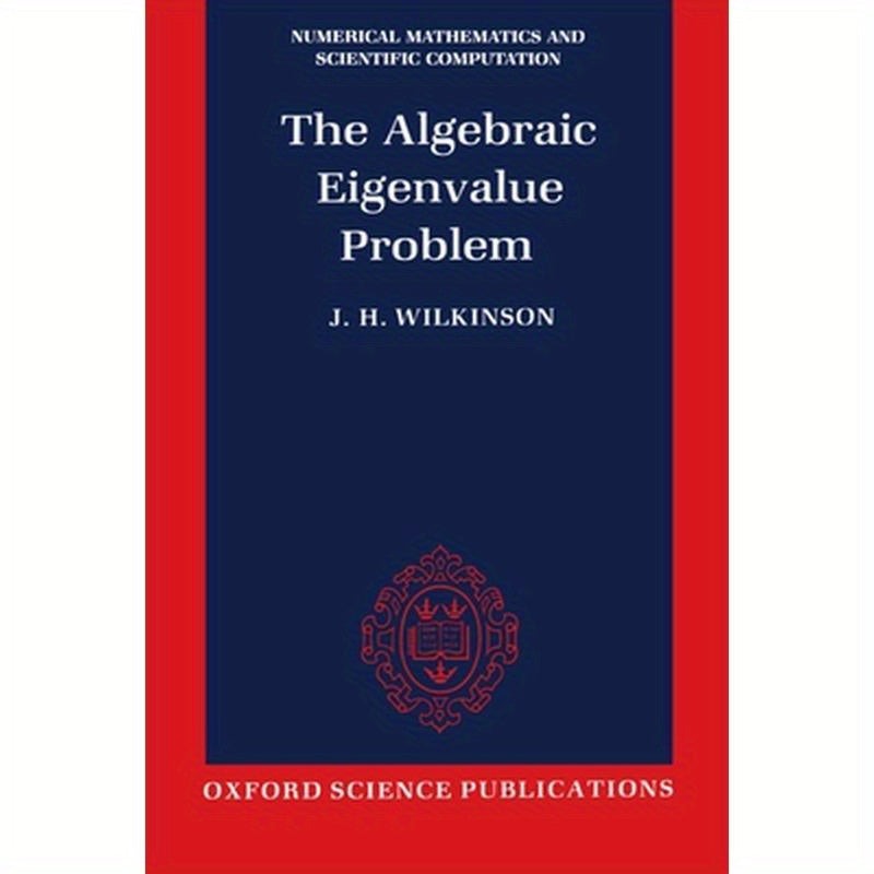 The Algebraic Eigenvalue Problem (Nmsc)