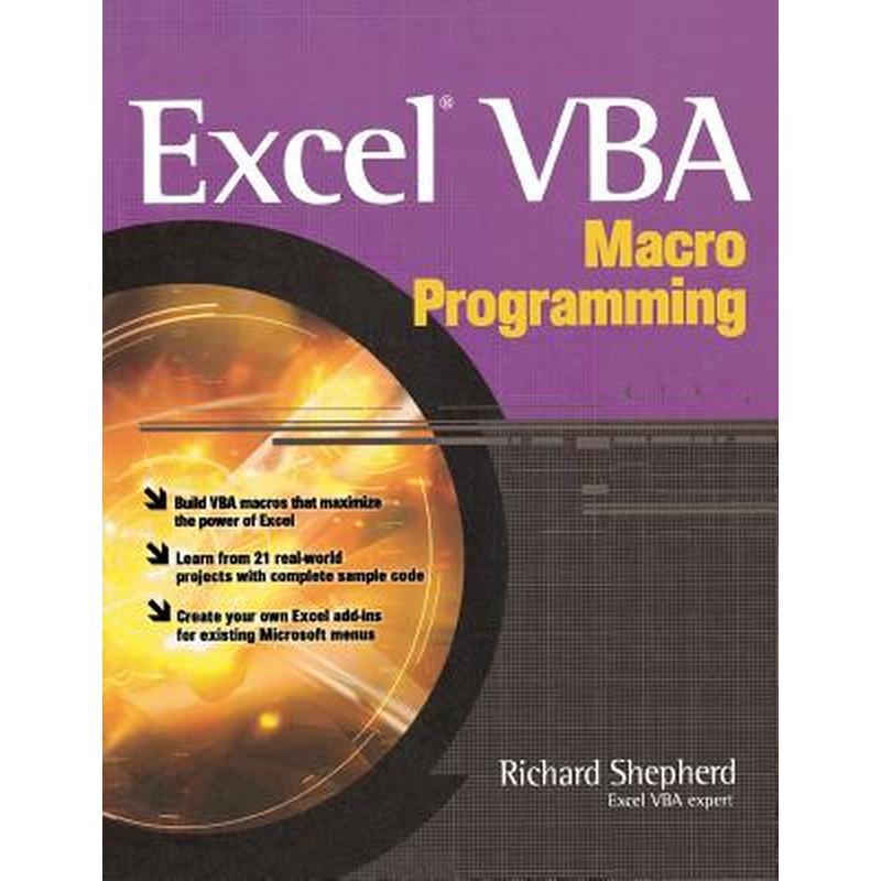 Excel VBA Macro Programming