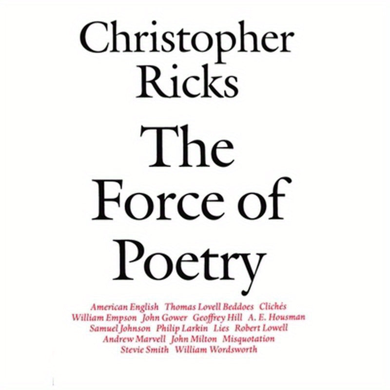The Force of Poetry