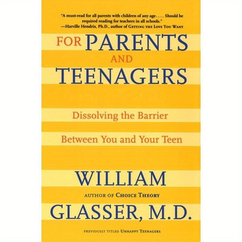 For Parents and Teenagers: Dissolving the Barrier Between You and Your Teen