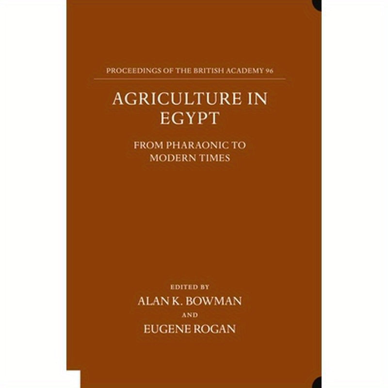 Agriculture in Egypt, from Pharaonic to Modern Times