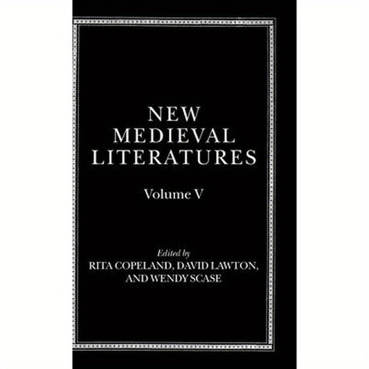 New Medieval Literatures: Volume V