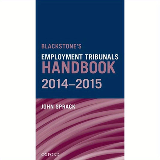 Blackstone's Employment Tribunals Handbook 2014-15