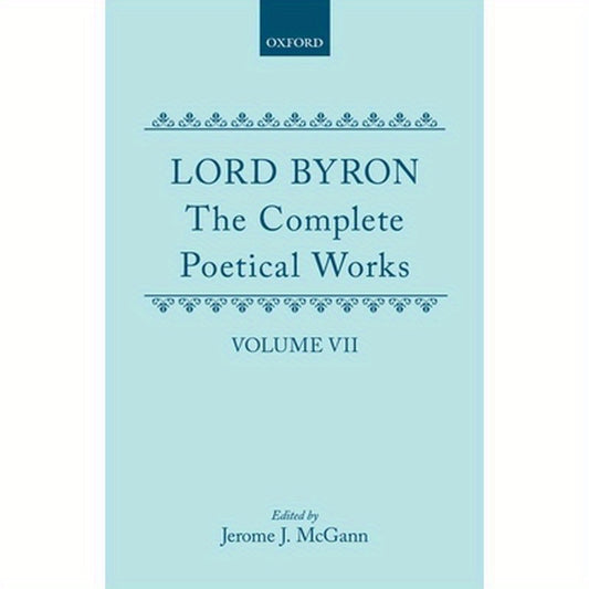 The Complete Poetical Works: Volume VII