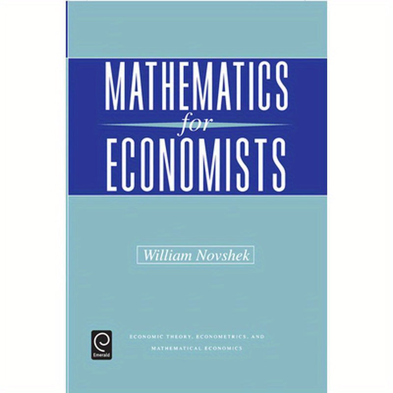 Mathematics for Economists
