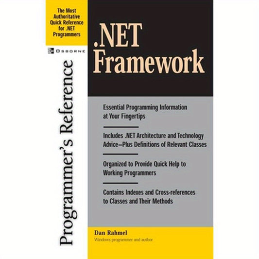 .Net Framework Programmer's Reference