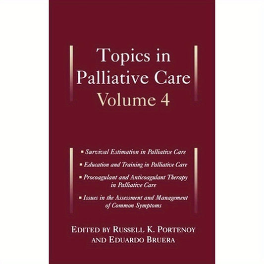 Topics in Palliative Care: Volume 4