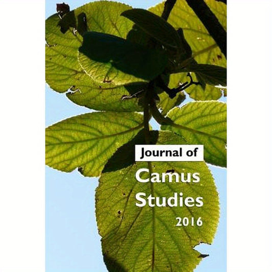 Journal of Camus Studies 2016