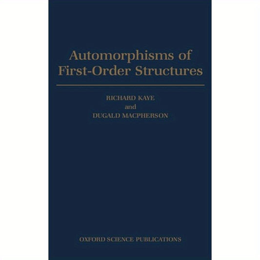 Automorphisms of First-Order Structures