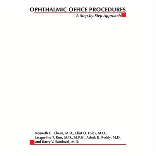 Ophthalmic Office Procedures