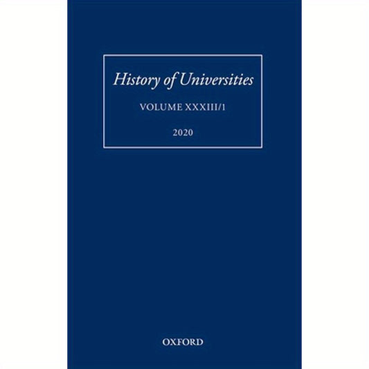 History of Universities XXXIII/1